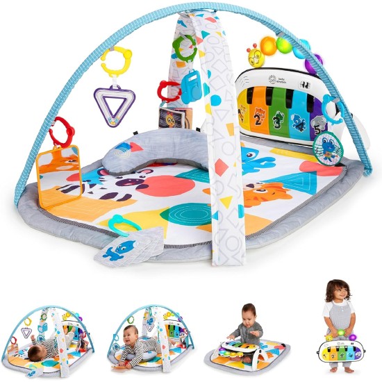 Baby Einstein 4-in-1 Kickin' Tunes Music Activity Gym Play Mat (‎11749)