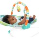 Bright Starts Baby Bouncer Soothing Vibrations Infant Seat - Removable -Toy Bar, Nonslip Feet, 0-6 Months Up to 20 lbs (Rainforest Vibes)