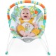 Bright Starts Baby Bouncer Soothing Vibrations Infant Seat - Removable -Toy Bar, Nonslip Feet, 0-6 Months Up to 20 lbs (Rainforest Vibes)