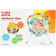 Bright Starts Baby Bouncer Soothing Vibrations Infant Seat - Removable -Toy Bar, Nonslip Feet, 0-6 Months Up to 20 lbs (Rainforest Vibes)