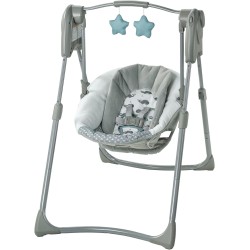 Graco Slim Spaces Compact Baby Swing, Humphry (2143049)