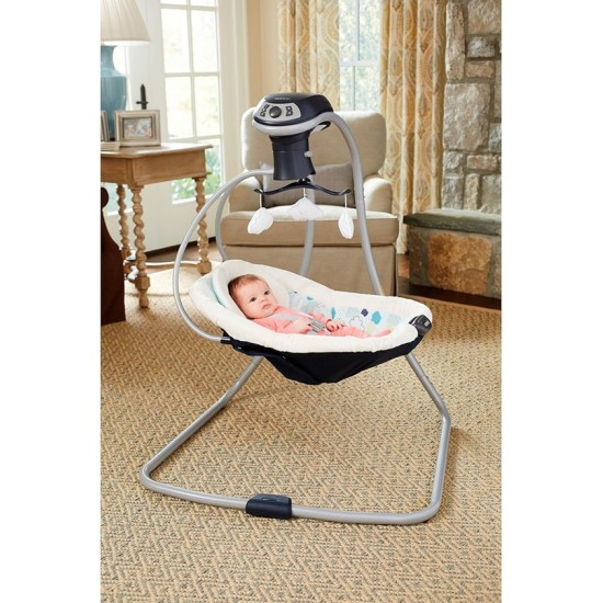 Graco Simple Sway Lx Swing with Multi-Direction Seat, Hutton (2143050)