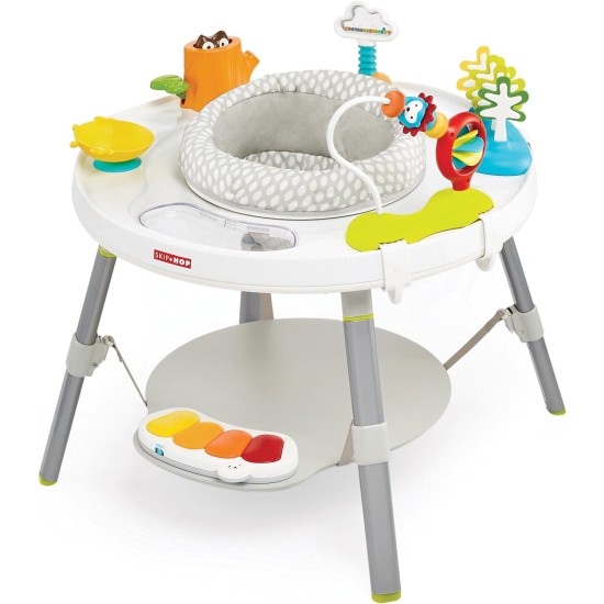 Skip Hop Baby Activity Center: Interactive Play Center with 3-Stage Grow-with-Me Functionality, 4mo+, Explore & More