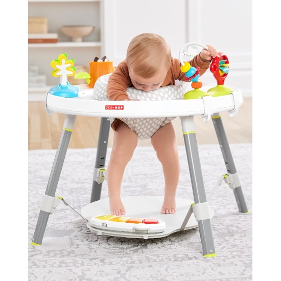 Skip Hop Baby Activity Center: Interactive Play Center with 3-Stage Grow-with-Me Functionality, 4mo+, Explore & More