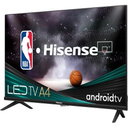 Hisense 32A4H - 32 inch Smart 1080P Full HD Android TV with DTS Virtual X, Game & Sports Modes, Chromecast Built-in, Alexa Compatibility