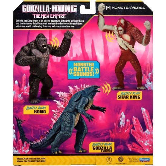 Godzilla x Kong : The New Empire - 7" Battle Roar Godzilla Figure by Playmates Toys