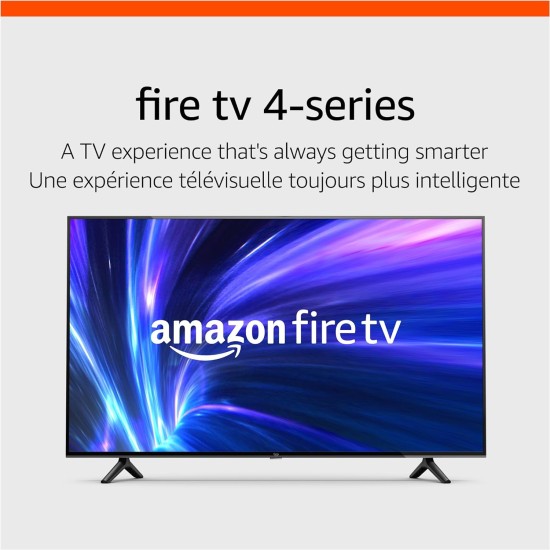 Amazon Fire TV 43" 4-Series 4K UHD smart TV, stream live TV without cable