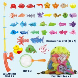 CozyBomB Magnetic Fishing Pool Toys Game for Kids
