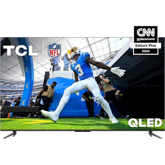 TCL 55-Inch Q6 QLED 4K Smart TV with Google TV (55Q650G-CA) 2023 Model