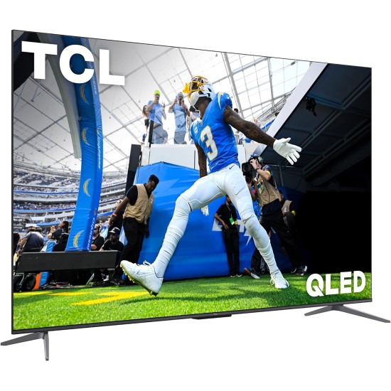 TCL 55-Inch Q6 QLED 4K Smart TV with Google TV (55Q650G-CA) 2023 Model