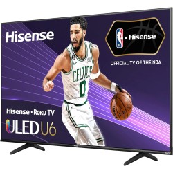 Hisense 55U6KR-55 Inch 4K ULED Roku Smart TV with Quantum Dot Technology