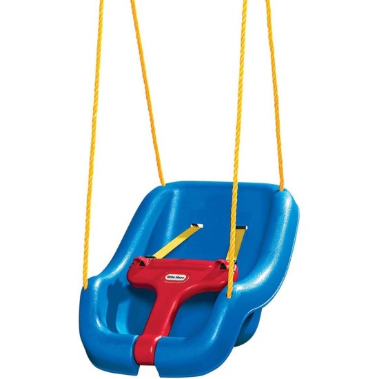 Little Tikes 2 -in- 1 Snug 'n Secure Grow With Me Swing - Blue (642456)