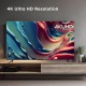 TCL 65-Inch Q6 QLED 4K Smart TV with Google TV (65Q650G-CA, 2023 Model)