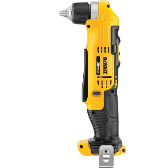 DEWALT 20V MAX* Right Angle Drill, Cordless, Tool Only (DCD740B)