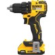 DEWALT 20V MAX Brushless 1/2 in. Cordless Compact Drill Driver Kit, Ratcheting Chuck, LED (DCD793D1)