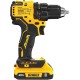 DEWALT 20V MAX Brushless 1/2 in. Cordless Compact Drill Driver Kit, Ratcheting Chuck, LED (DCD793D1)