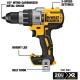 DEWALT 20V MAX XR Hammer Drill, Brushless, 3-Speed, Tool Only (DCD996B)