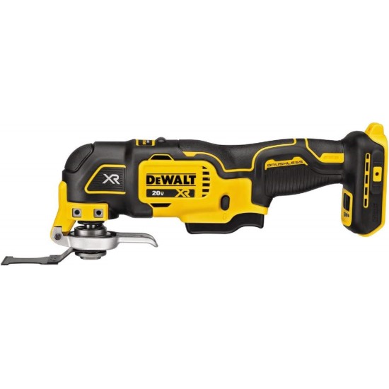 DEWALT 20V Max XR Oscillating Multi-Tool, Variable Speed, Tool Only (DCS356B)