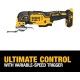 DEWALT 20V Max XR Oscillating Multi-Tool, Variable Speed, Tool Only (DCS356B)