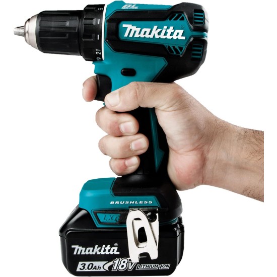 Makita DDF485Z 18V LXT Brushless Cordless 1/2" Variable 2-Speed Drill/Driver with XPT (Tool Only)