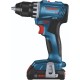 BOSCH GSR18V-400B22 18V Compact Brushless 1/2 in. Drill/Driver Kit with (2) 2.0 Ah Slimpack Batteries