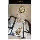 Modern LED Chandelier Pendant Glass Ball, Dimmable for Staircase Living Room - Gypsophila Stair Chandelier