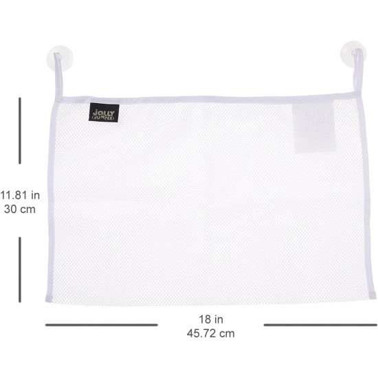 Jolly Jumper Bath Tub Toy Bag, White