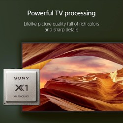 Sony 85 inch X77L LED 4K Ultra HD HDR Smart Google TV with Google Assistant (KD85X77L) - 2023 Model