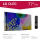 LG 77-Inch Class OLED evo Gallery Edition G2 Series Alexa Built-in 4K Smart TV 120Hz Refresh Rate, AI-Powered 4K, Dolby Cinema, WiSA Ready, Cloud Gaming (OLED77G2PUA, 2022), Silver