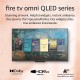 Amazon Fire TV 43" Omni QLED Series 4K UHD smart TV, Dolby Vision IQ, Fire TV Ambient Experience, hands-free with Alexa