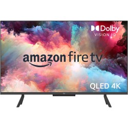 Amazon Fire TV 50" Omni QLED Series 4K UHD smart TV, Dolby Vision IQ, Local Dimming, Fire TV Ambient Experience, hands-free with Alexa