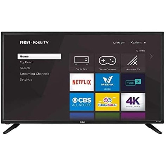 RCA 40-Inch ‎RTR4061 Class Full HD 1080p Roku Smart LED TV, 2023 Model