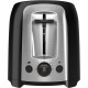 Black+Decker 2-Slice Extra Wide Slot Toaster, Classic Oval, Black with Stainless Steel Accents - TR1278B