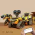 3-in-1 RC Wall-E Robot Building Kit - 2.4GHz Space Droid Brick Model Toy