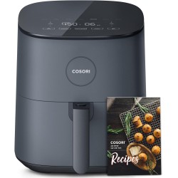 COSORI Air Fryer (4.7L), 9-In-1 Less Oil Airfryer Oven, UP to 450℉, Quiet Operation, 30 Exclusive Recipes, Nonstick Basket, Compact, Dishwasher Safe, 5 QT, Gray