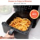 Cosori Proii ‎CP358-AF Air Fryer Oven Combo, 5.8qt Max Xl Large Cooker with 12 One-touch Saveable Custom Functions, Cookbook and Oneline Recipes, Nonstick and Dishwasher-safe Detachable Square Basket